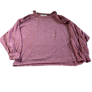 We The Free long sleeve shirt with shoulders cutout XS light red EUC free people